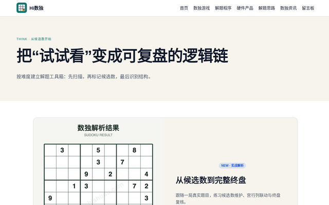 techniques 页面截图